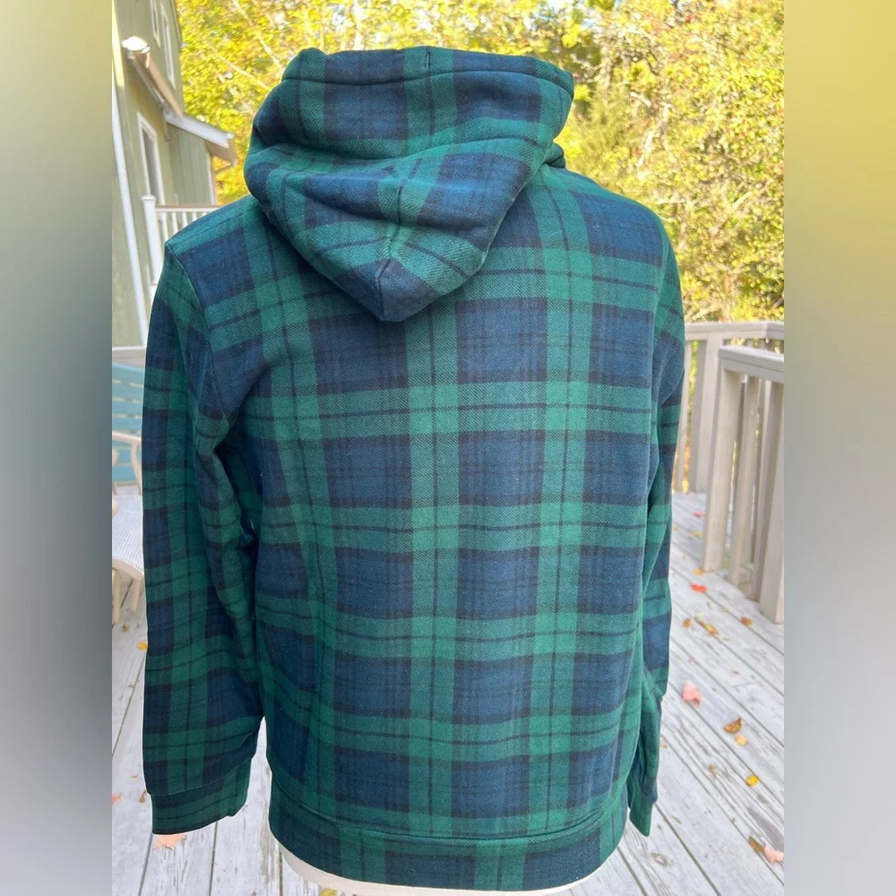 Polo Ralph Lauren Blackwatch Plaid Pony Hoodie Hooded Sweatshirt